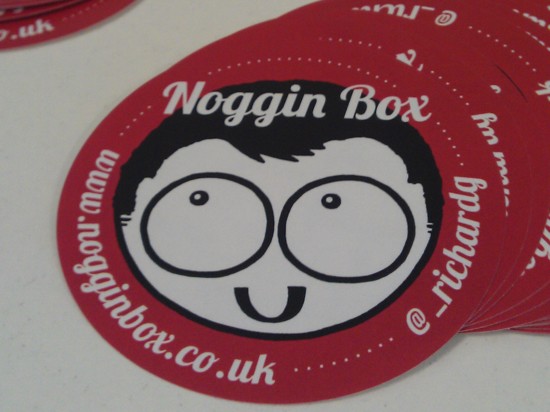 Nogginbox stickers