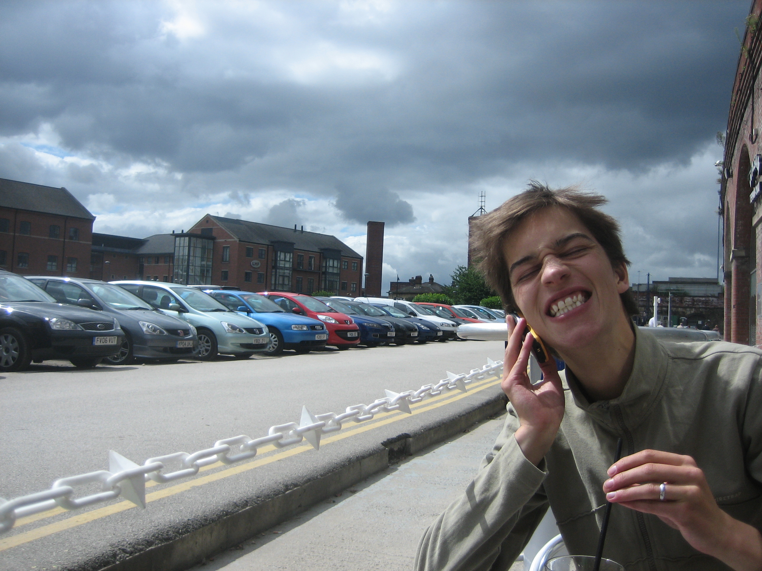 Photo of Pete once when we met for lunch