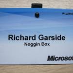 Photo of Richard Garside's Nogginbox name badge