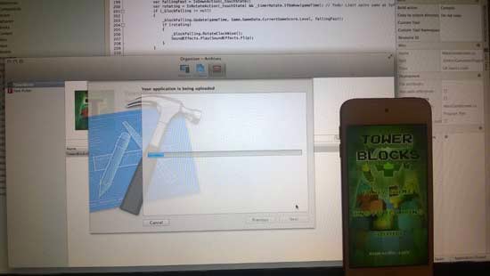 Uploading Tower Blocks to iTunes