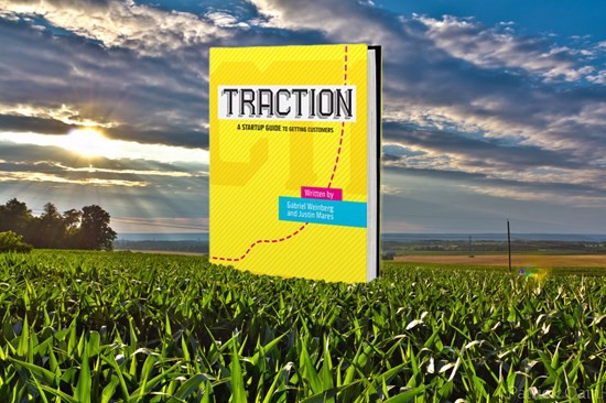 Photo of Traction book in a corn field